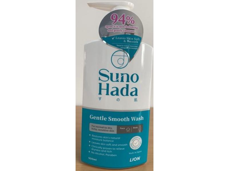 SunoHada Gentle Smooth Wash, 500 mL