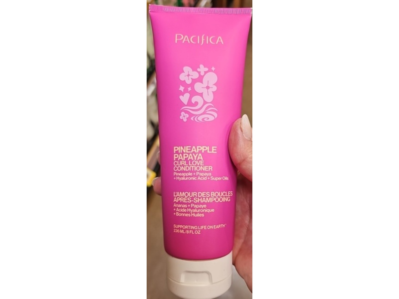 Pacifica Curl Love Conditioner, Pineapple+Papaya, 8 fl oz/236 mL