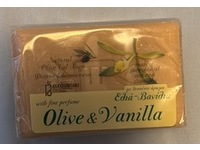 Eleourgiki Perfumed Olive Oil Soap, Olive & Vanilla, 125 g - thumbnail 2