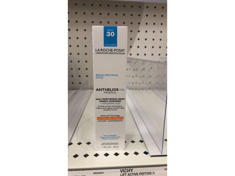 La Roche-Posay Anthelios HA Mineral Sunscreen, SPF 30, 1.7 fl oz/50 mL