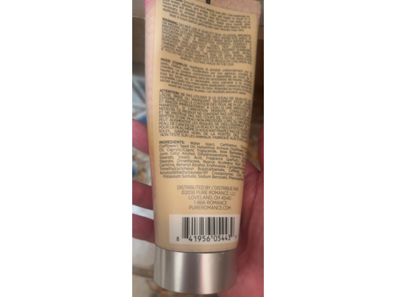 Pure Romance Coco Glow Tropical Sunless Tanner, Light To Medium, 6 fl oz/180 mL