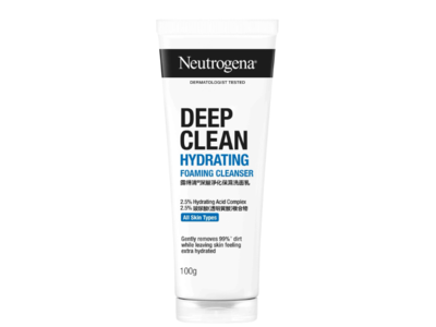 Neutrogena Deep Clean Hydrating Foaming Cleanser, 100 g