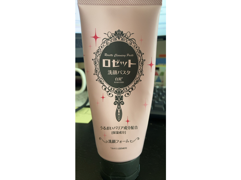 Rosette Face Wash Pasta, White Mud, 6.3 oz/180 g