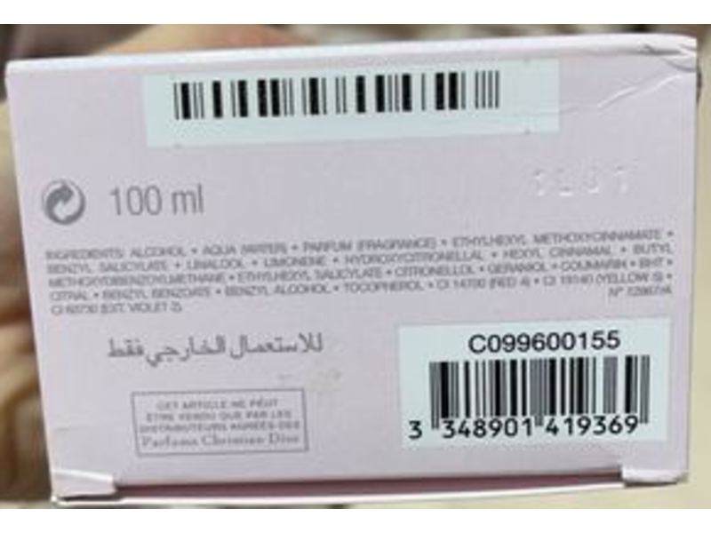 Miss Dior Eau De Toilette, 100 mL