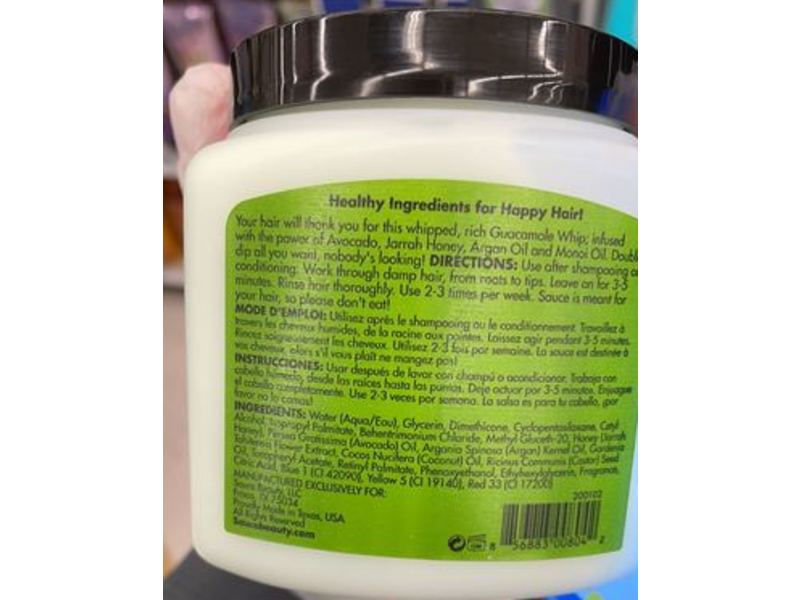 Sauce Beauty Guacamole Whip Deep Moisture Mask, 12 fl oz/354 mL