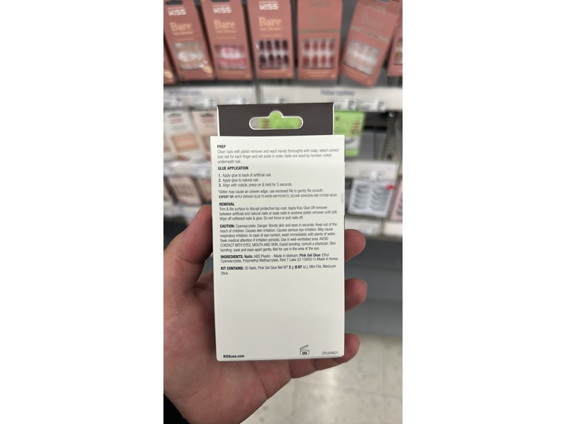 Kiss Classy Nails Premium, CSP03, Count 30