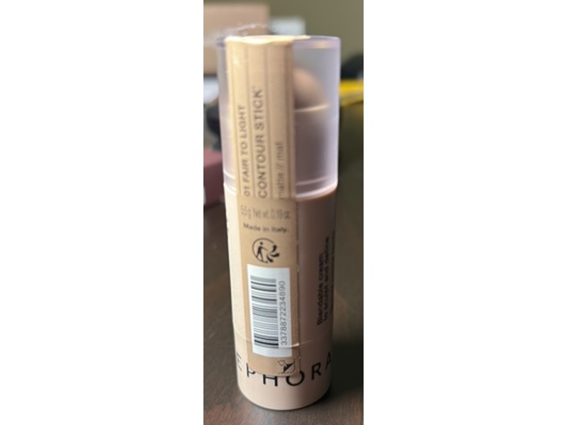 Sephora Contour Stick, 01 Fair To Light, 0.19 fl oz/5.5 g