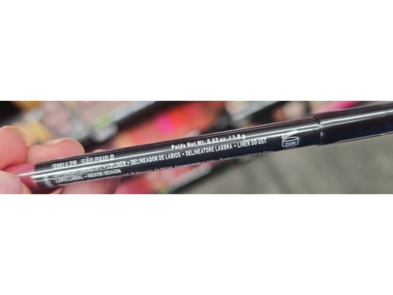 Nyx Professional Makeup Suede Matte Lip Liner, Sao Paulo, 0.03 oz/1.0 g