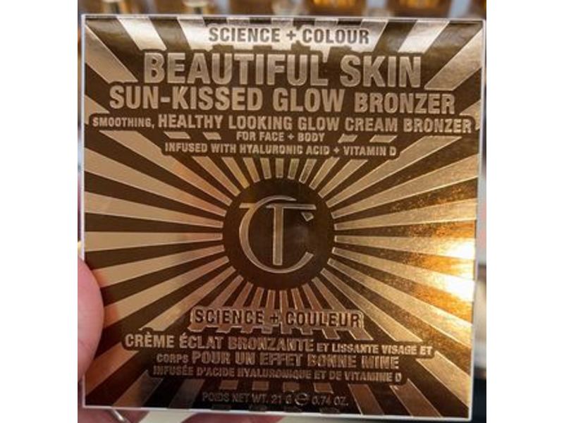 Charlotte Tilbury Beautiful Skin Sun-Kissed Glow Bronzer, Medium, 0.74 oz/21 g