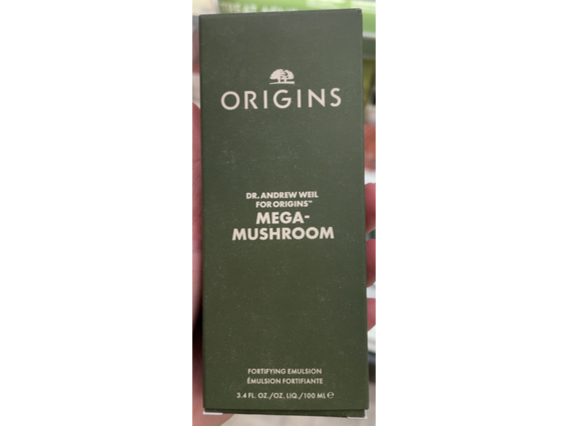 Origins Mega-Mushroom Fortifying Emulsion, 3.4 fl oz/100 mL