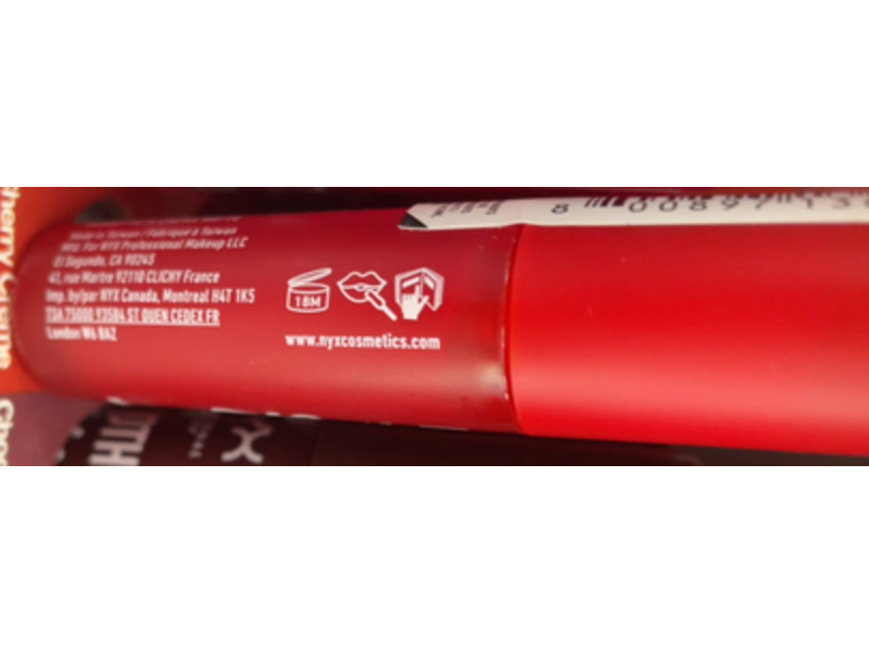 NYX Professional Makeup Smooth Whip Matte Lip Cream, 13 Cherry Creme, 0.13 fl oz/4 mL