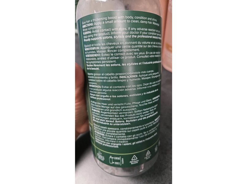 John Paul Mitchell Thickening Conditioner, Tea Tree Lemon Sage, 33.8 fl oz/1 L