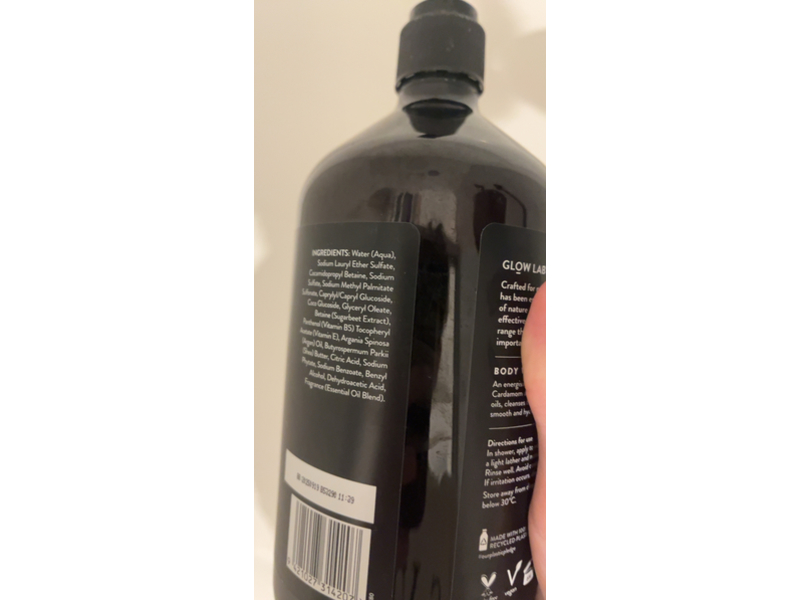 Glow Lab Man Nature + Science Body Wash, 30.43 fl oz/900 mL