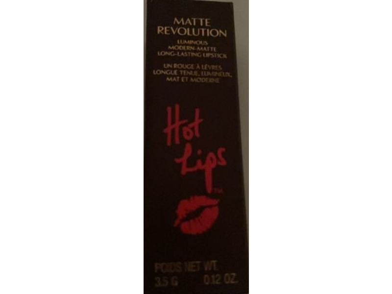 Charlotte Tilbury Hot Lips Matte Revolution Luminous Lipstick, Kidman's Kiss, 0.12 oz/3.5 g