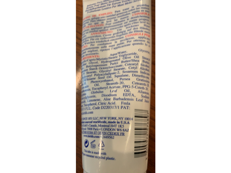 Kiehl's Since 1851 Ultimate Strength Hand Salve, 7.8 fl oz/230 mL