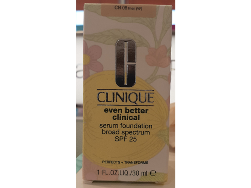 Clinique Even Better Clinical Serum Foundation, SPF 25, CN 08,1 fl oz/30 mL
