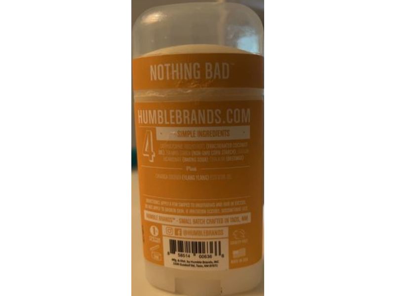 Humble Deodorant, Ylang Ylang, 2.5 oz/70 g