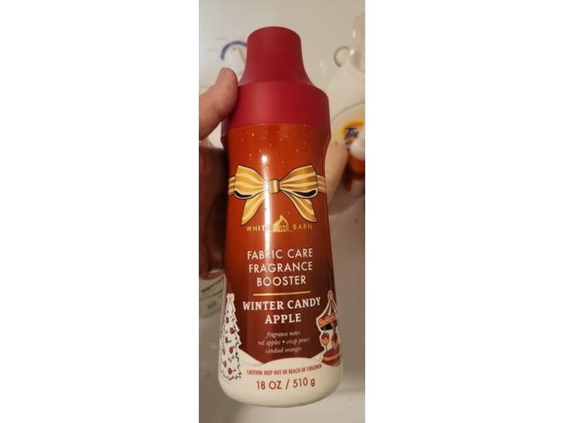 Bath & Body Works Fabric Care Fragrance Booster, Winter Candy Apple, 18 oz/510 g