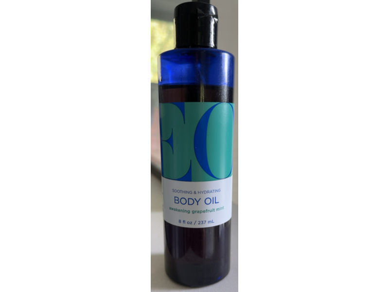 EO Products Soothing & Hydrating Body Oil, Awakening Grapefruit Mint, 8 fl oz/237 mL