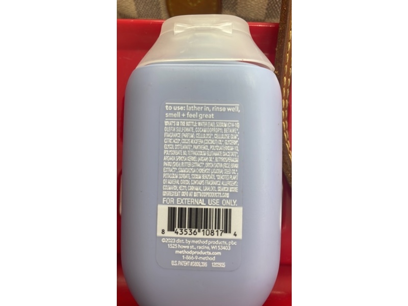 Method Simply Nourish Moisturizing Shampoo, 3.4 fl oz/100 mL