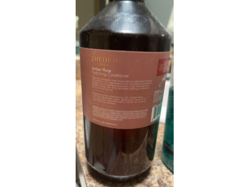 Theorie Hydrating Conditioner, Amber Rose, 27 fl oz / 800 mL