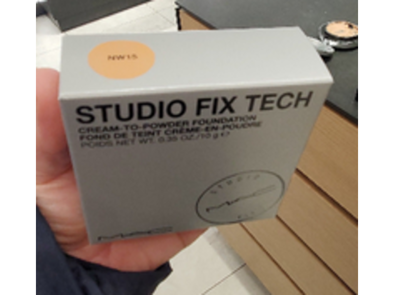 M.A.C Studio Fix Tech Cream-To-Powder Foundation, NW15, 0.35 oz/10 g