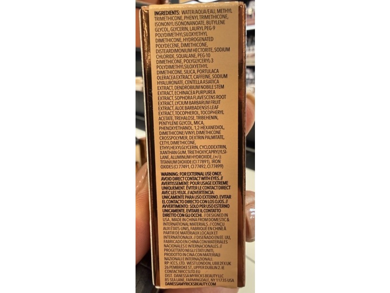 Danessa Myricks Beauty Yummy Skin Lift & Flex Concealer, 8 Golden Olive, 0.28 fl oz/8.4 mL