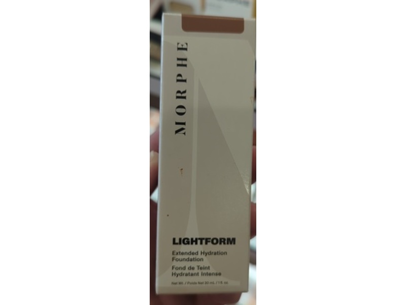 Morphe Lightform Extended Hydration Foundation, Tan 22W, 1 fl oz/30 mL