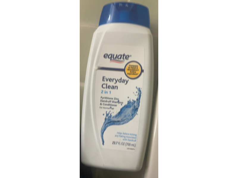 Equate Everyday Clean 2 In 1 Dandruff Shampoo & Conditioner, 23.7 fl oz/700 mL