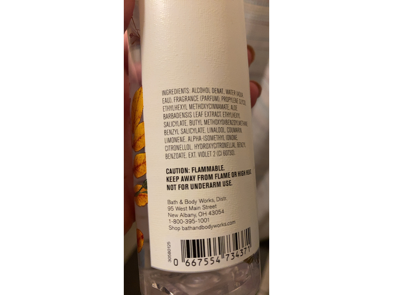 Bath & Body Works Fine Fragrance Mist, Honey Wildflower, 8 fl oz/236 mL