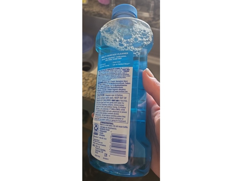 Mr. Clean Fresh Unstopables Multi-Surface Cleaner, 23 fl oz/680 mL