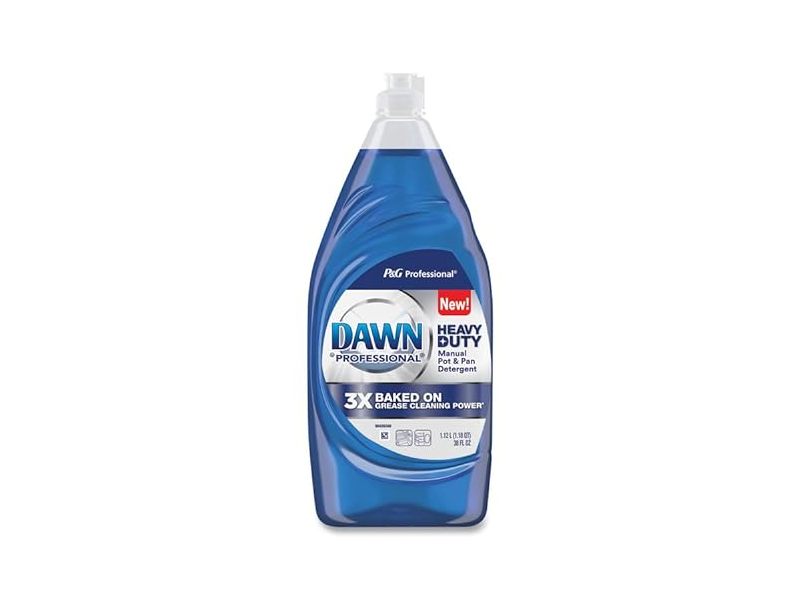 Dawn P&G Professional Manual Pot & Pan Concentrated Dish Detergent, 38 fl oz/1.12 L, Pack Of 8