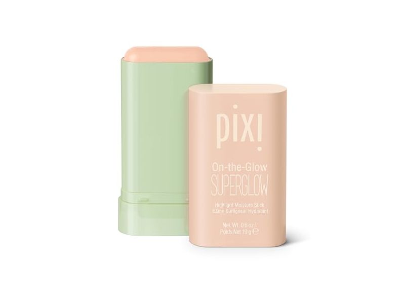 Pixi On-the-Glow SuperGlow Highlight Moisture Stick, Natural Lustre, 0.6 oz/19 g