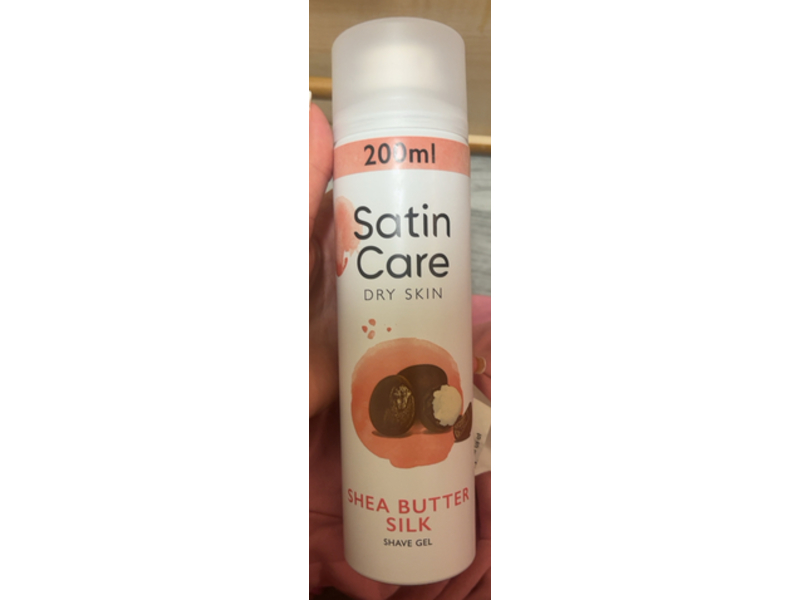 Satin Care Dry Skin Shave Gel, Shea Butter Silk, 200 mL