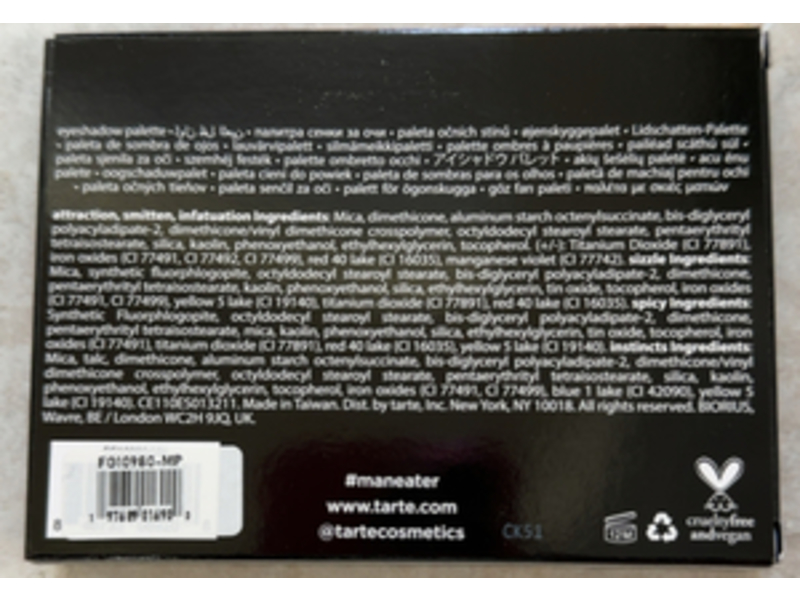 Tarte Maneater Catitude Eyeshadow Palette