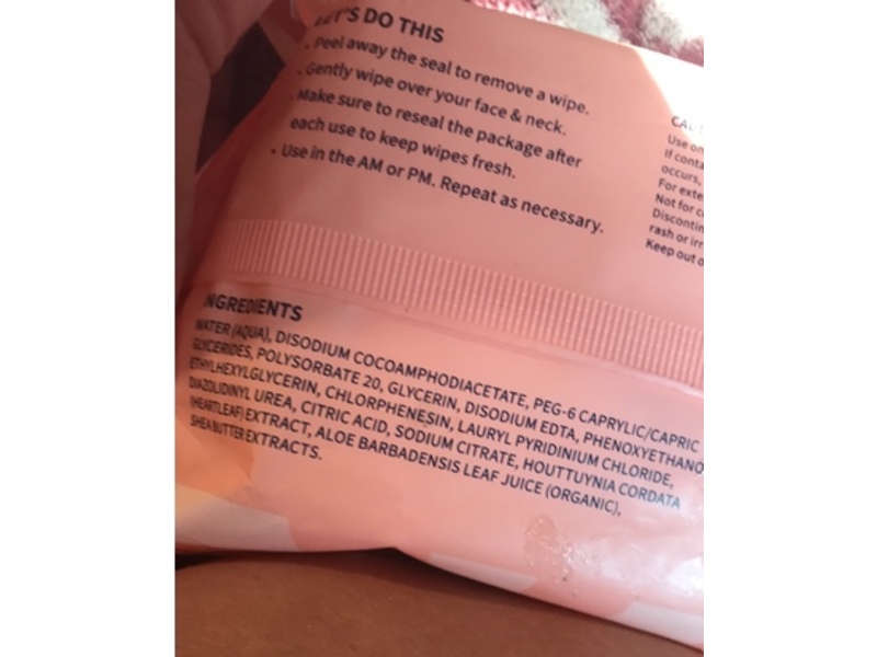 Spalife Sweet Swipe Makeup Remover Wipes, 6.7 oz/190 g, 30 Count