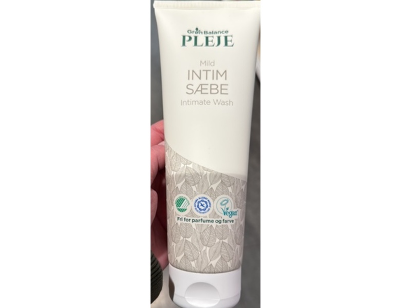 Gron Balance Pleje Mild Intimate Wash, 250 mL
