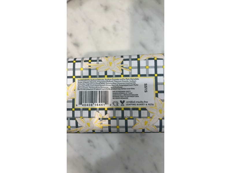 Beekman 1802 Goat Milk Bar Soap, Vanilla Absolute, 9 oz/255 g