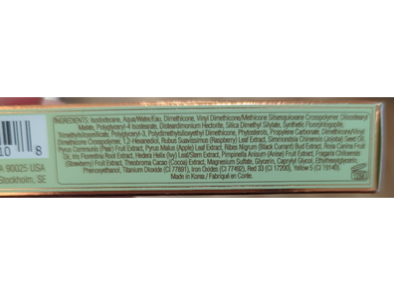 Pixi Satin Lip Tint, Love, 0.16 oz/4.5 g