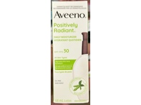 Aveeno Positively Radiant Daily Moisturizer Lotion, SPF 30, 2.3 fl oz/68 mL - thumbnail 2