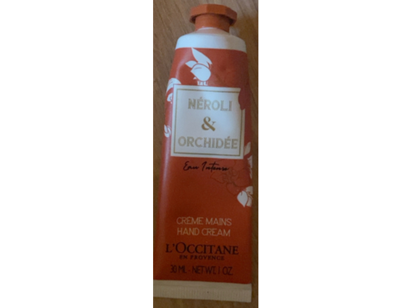L'Occitane Hand Cream, Neroli & Orchidee, 1 oz/30 mL