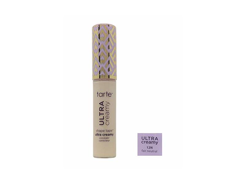 Tarte Cosmetics Shape Tape Ultra Creamy Concealer, Fair Neutral 12N, 0.33 oz
