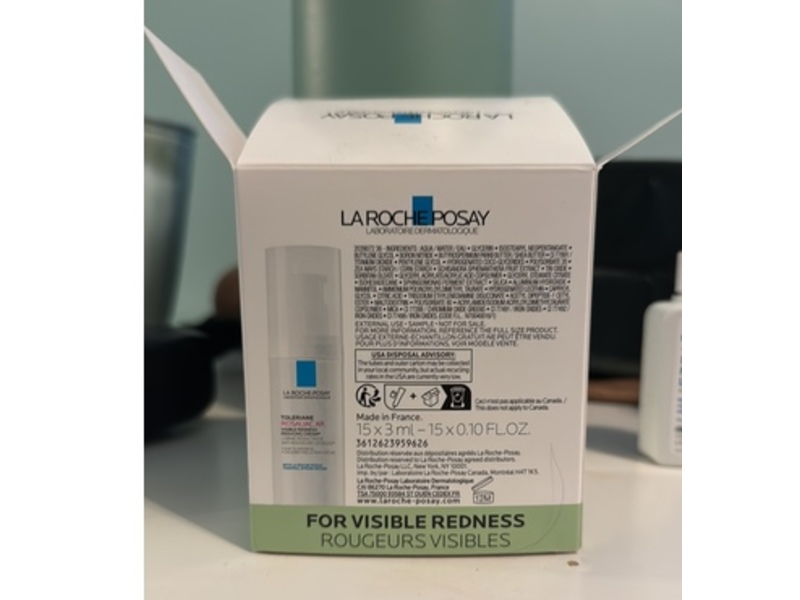 La Roche-Posay Face Cream, Rosaliacar, 0.10 fl oz/3 mL