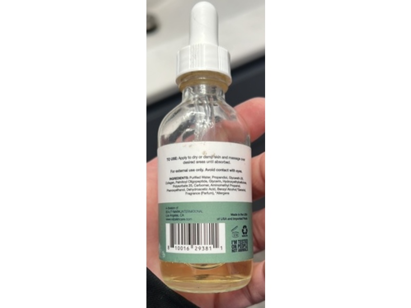 Vitamins and Sea Beauty Restorative Facial Serum, Sea Salt & Collagen Peptides, 2 fl oz/60 mL