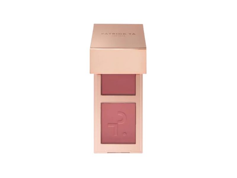 Patrick Ta Double-Take Mini Blush Duo, She Goes to the Gym, 0.25 oz