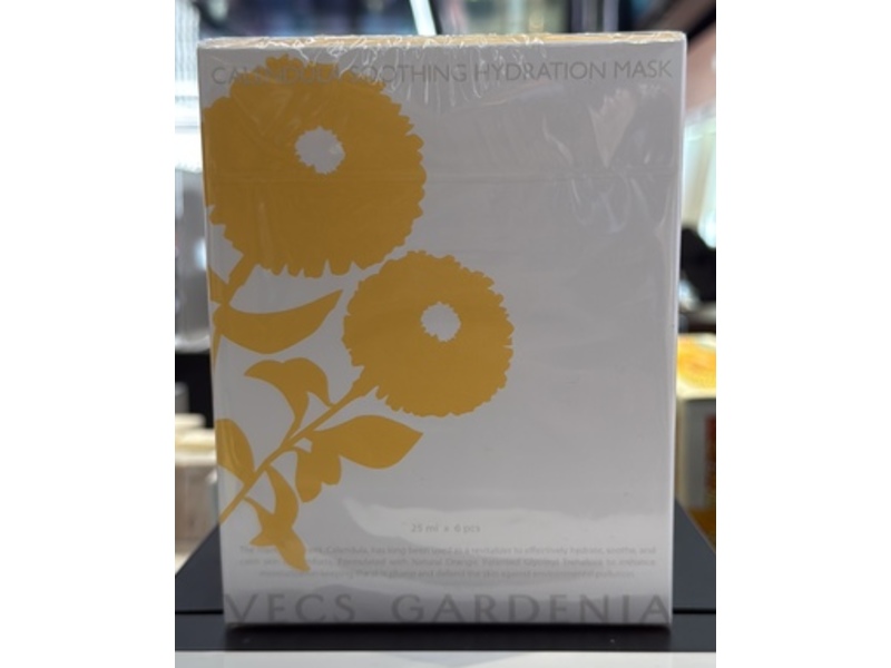 Vecs Gardenia Calendula Soothing Hydration Mask, 25 mL, 6 Count