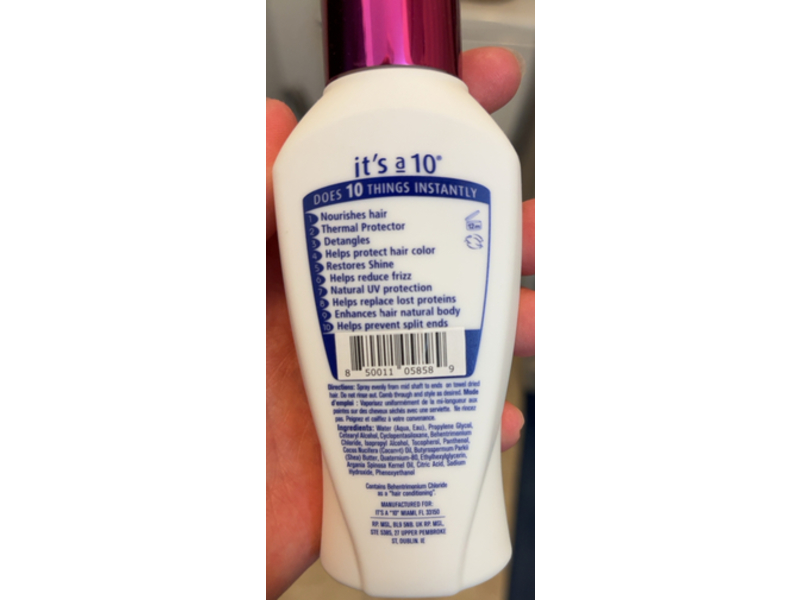 It's A 10 Miracle Leave-In Product, 4 fl oz/120mL