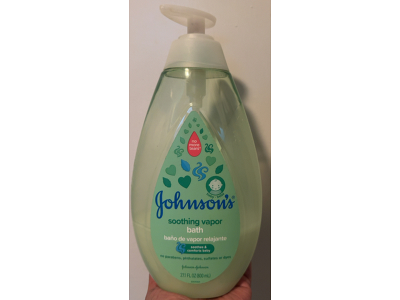 Johnson's Baby Soothing Vapor Bath, 27.1 fl oz/800 mL