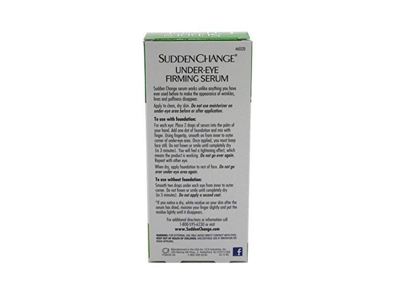 Sudden Change Under-Eye Firming Serum, 0.23 oz