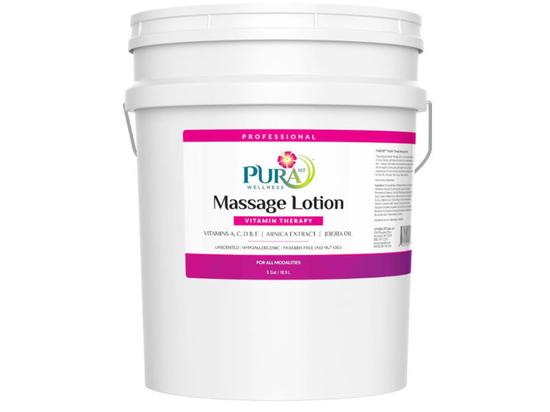 Pura Wellness Massage Lotion, Vitamin Therapy, 18.9 L